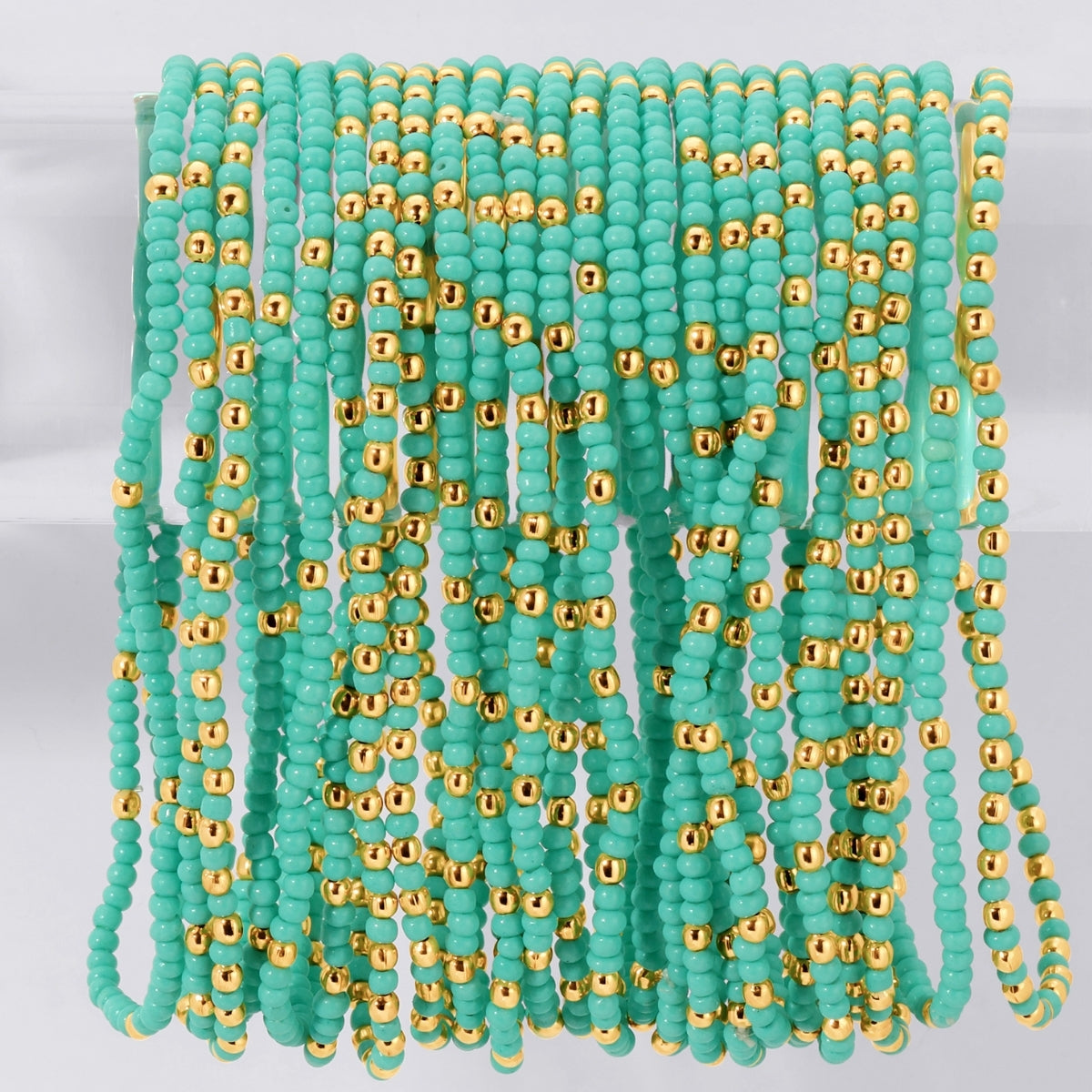 Beaded Bracelet, Aquamarine