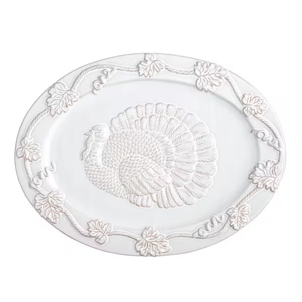 White Turkey Platter
