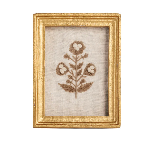 Rectangle Framed Flower