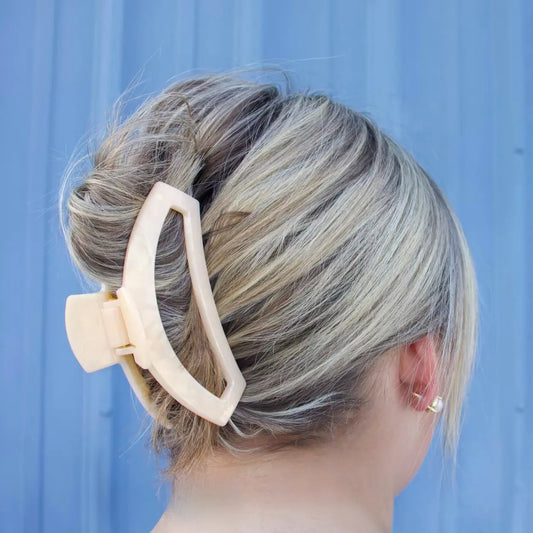 Soft Surf Open Hair Clip Large