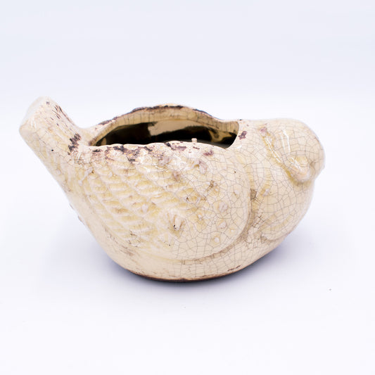 Honey Soaked Apples, Pottery Bird Candle