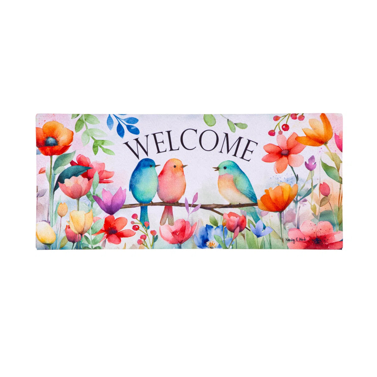 Bird Talk Burlap Sassafras Switch Mat