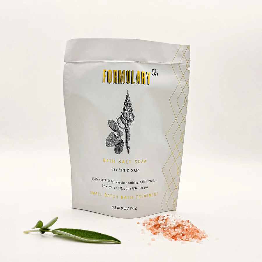 Bath Salt Soak - Sea Salt & Sage