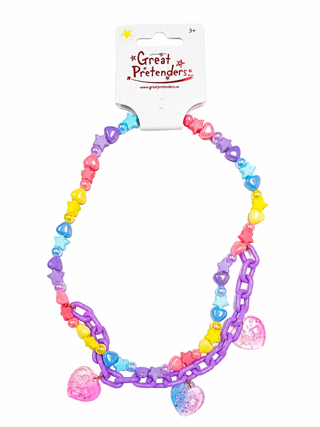 Sweet Heart Necklace, Assorted Colors