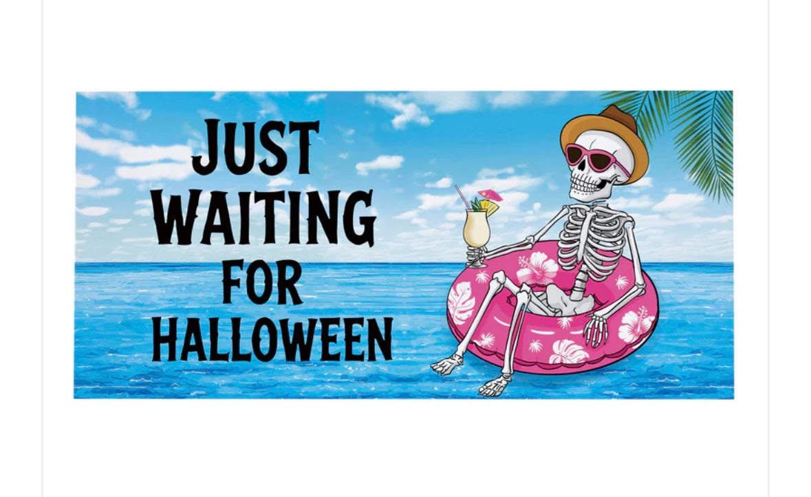 Just Waiting for Halloween Sassafras Switch Mat
