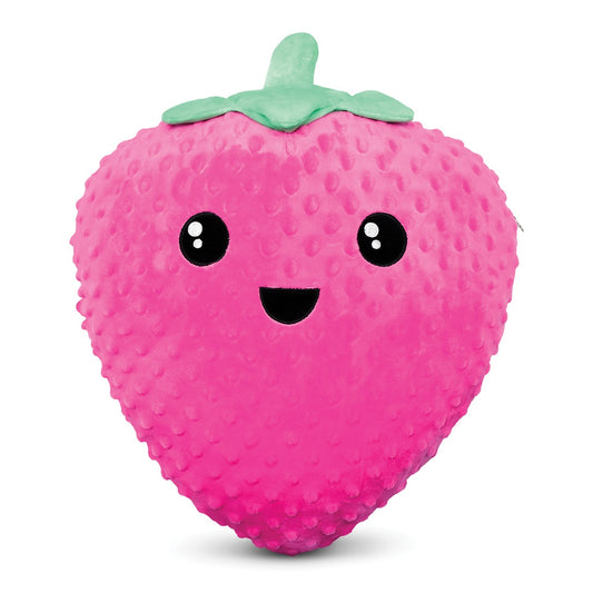 Strawberry Interactive Fleece Plush