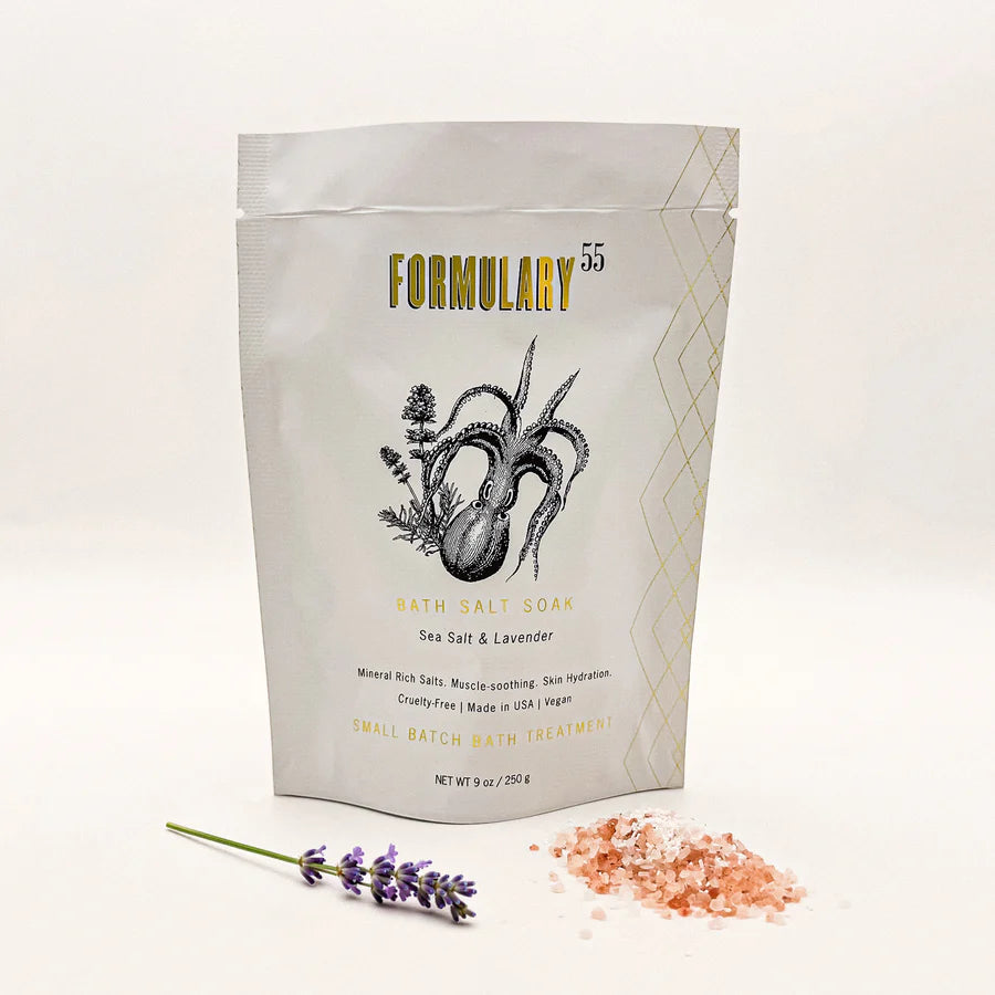 Bath Salt Soak - Sea Salt & Lavender