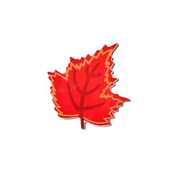 Big Attachment Red Fall Leaf