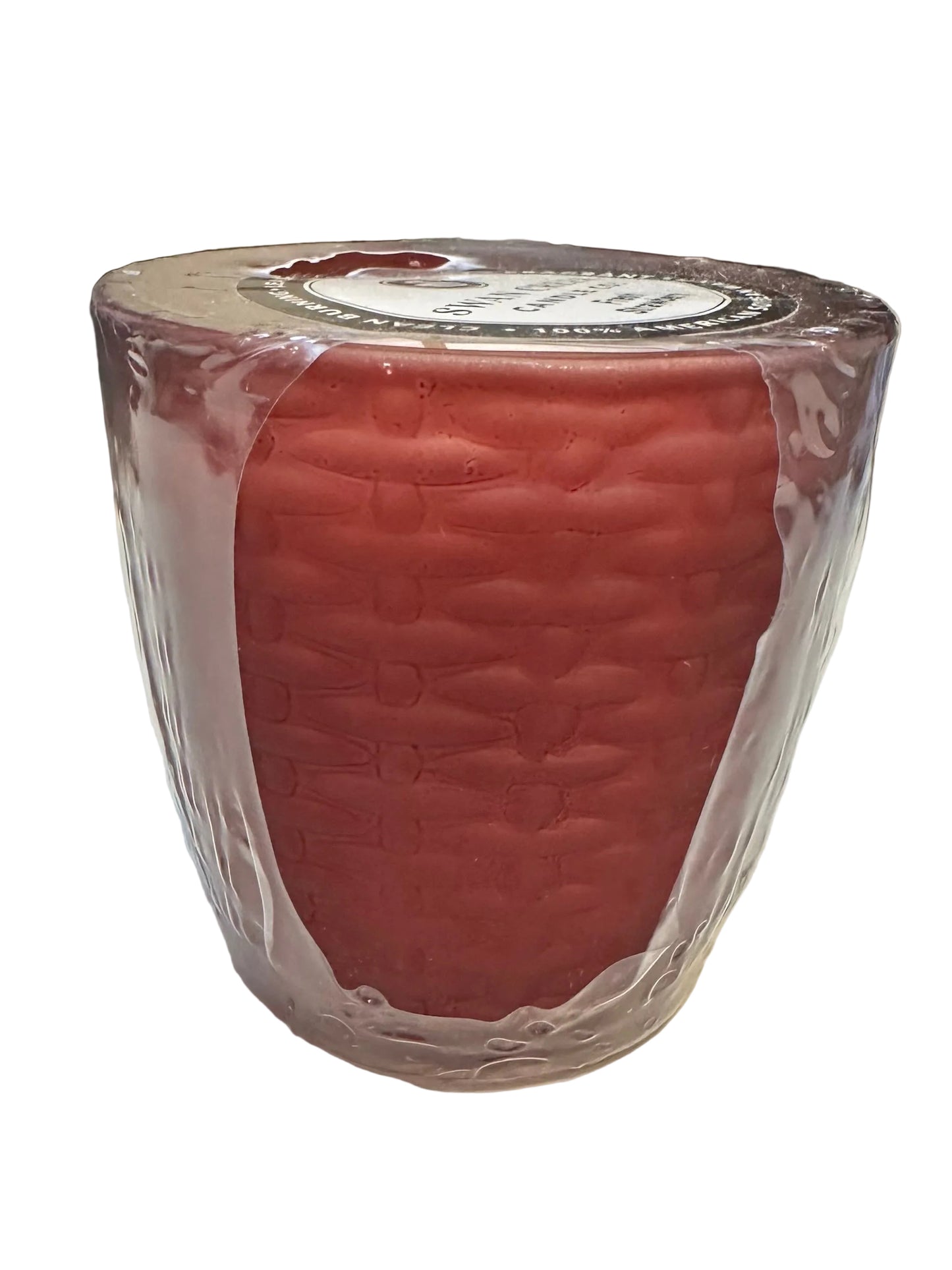 Fresh Strawberry, Frosted Small Vase
