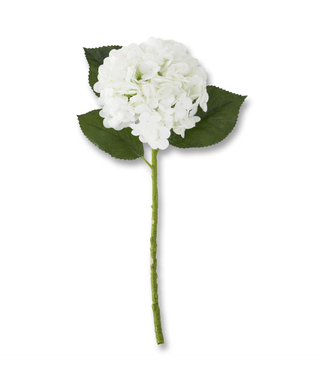 20 in White Real Touch Hydrangea Spray