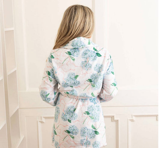 Luxe Robe - Hydrangea Ribbons