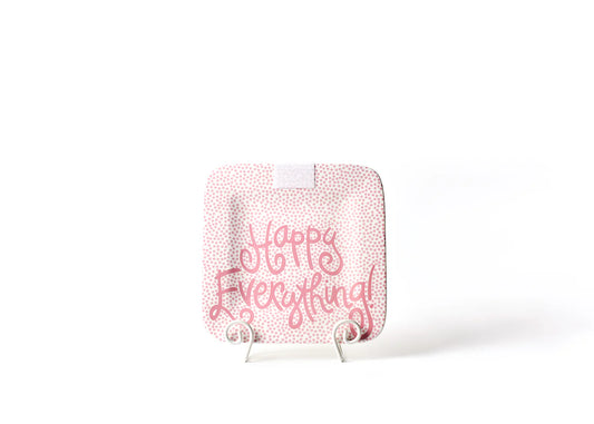 Pink Small Dot Mini Square Platter