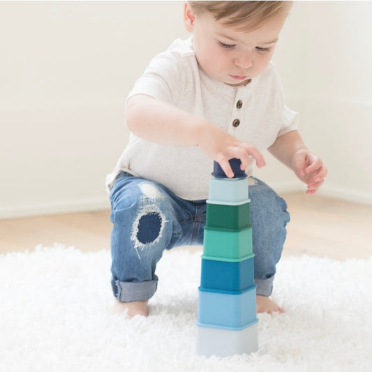 Bella Tunno Happy Stacks silicone toy stacks