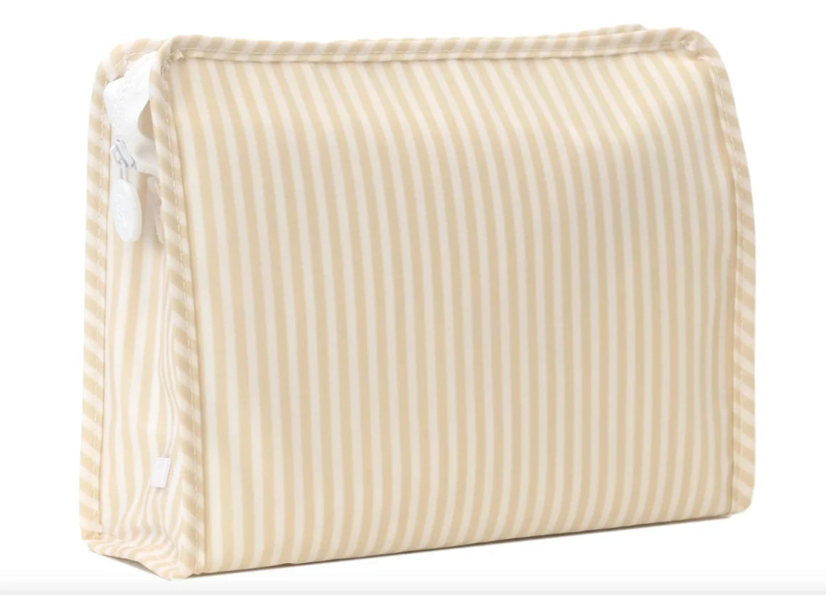 Roadie Medium Zip Pouch, Pimlico Stripe Sand