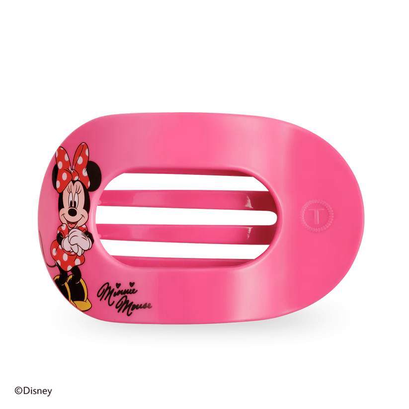 Minnie Mouse Flat Round Hair Clip Large