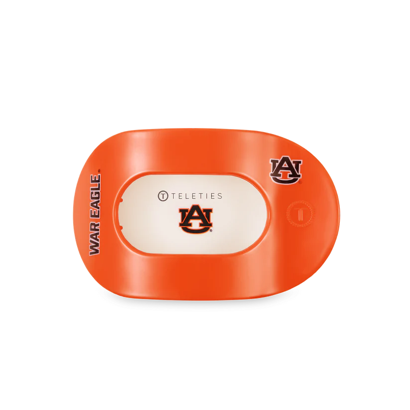 War Eagle! Flat Round Hair Clip Medium