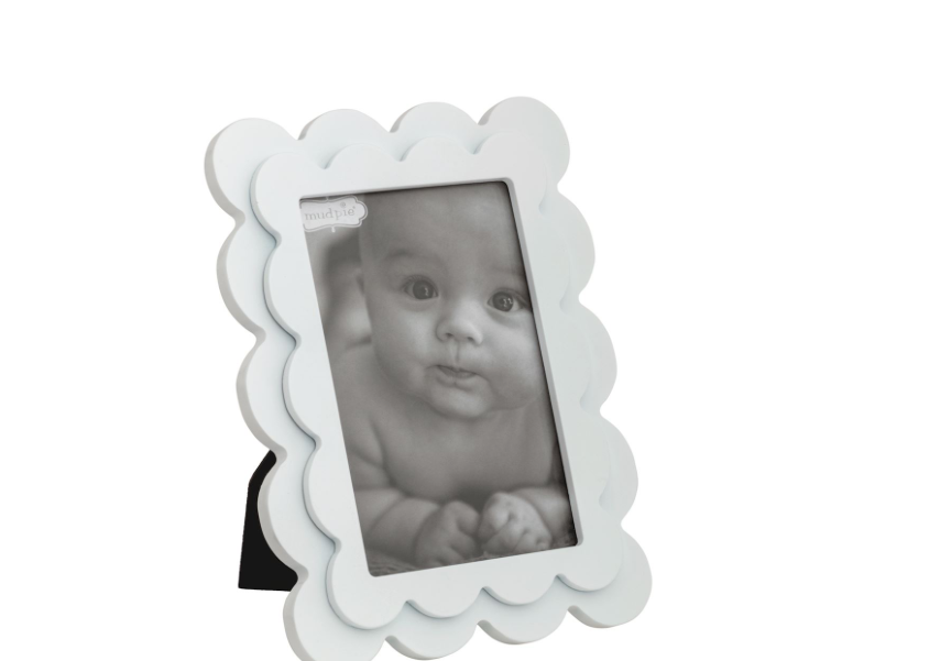 White Layered Wood Frames