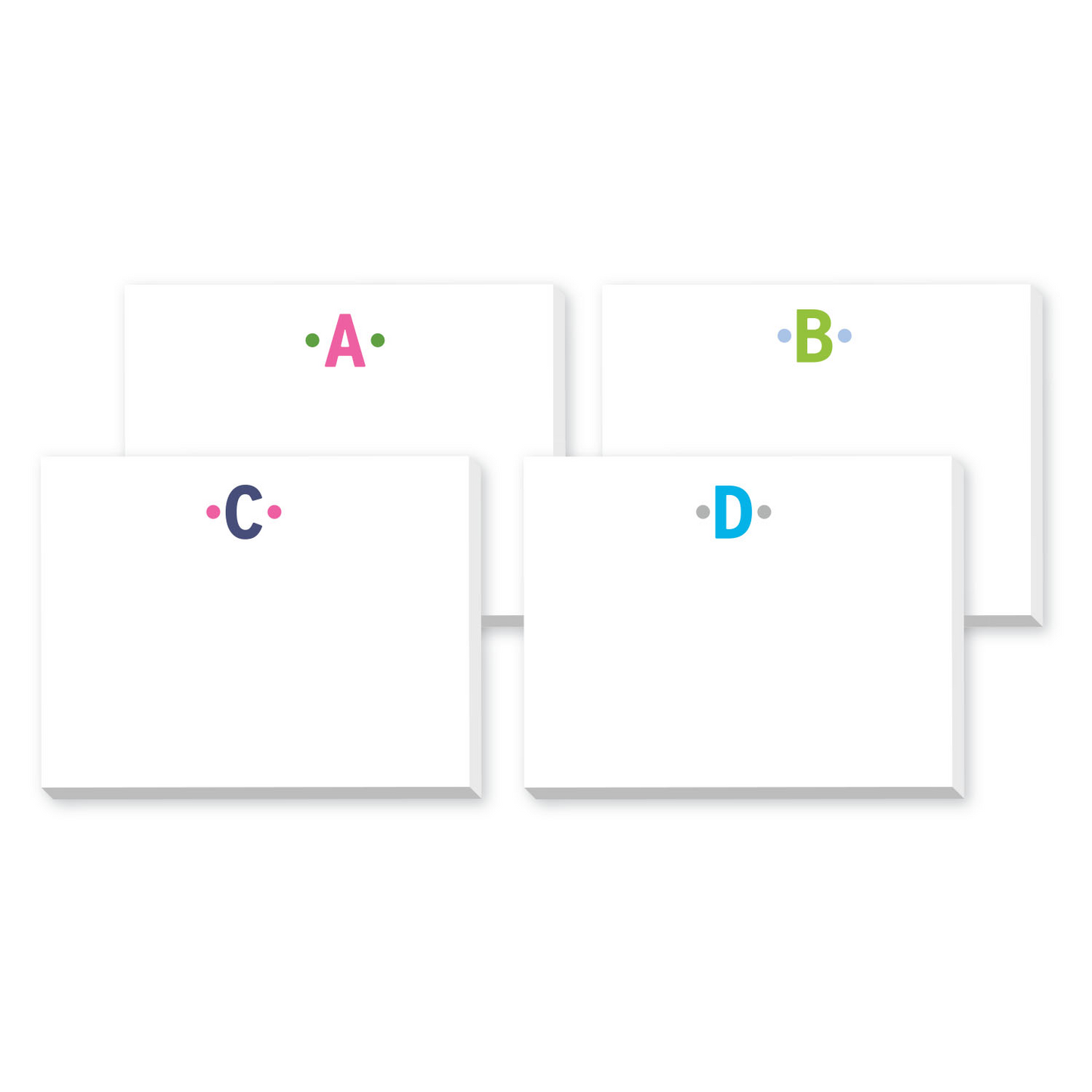 Initial Dittie Notepads