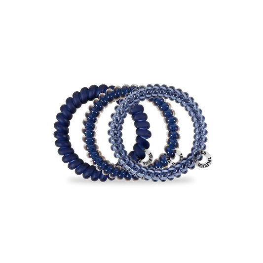 Nightfall Navy Hair Ties Small