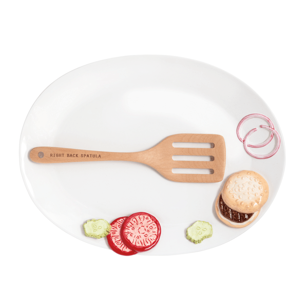 Burger Grill Platter Set