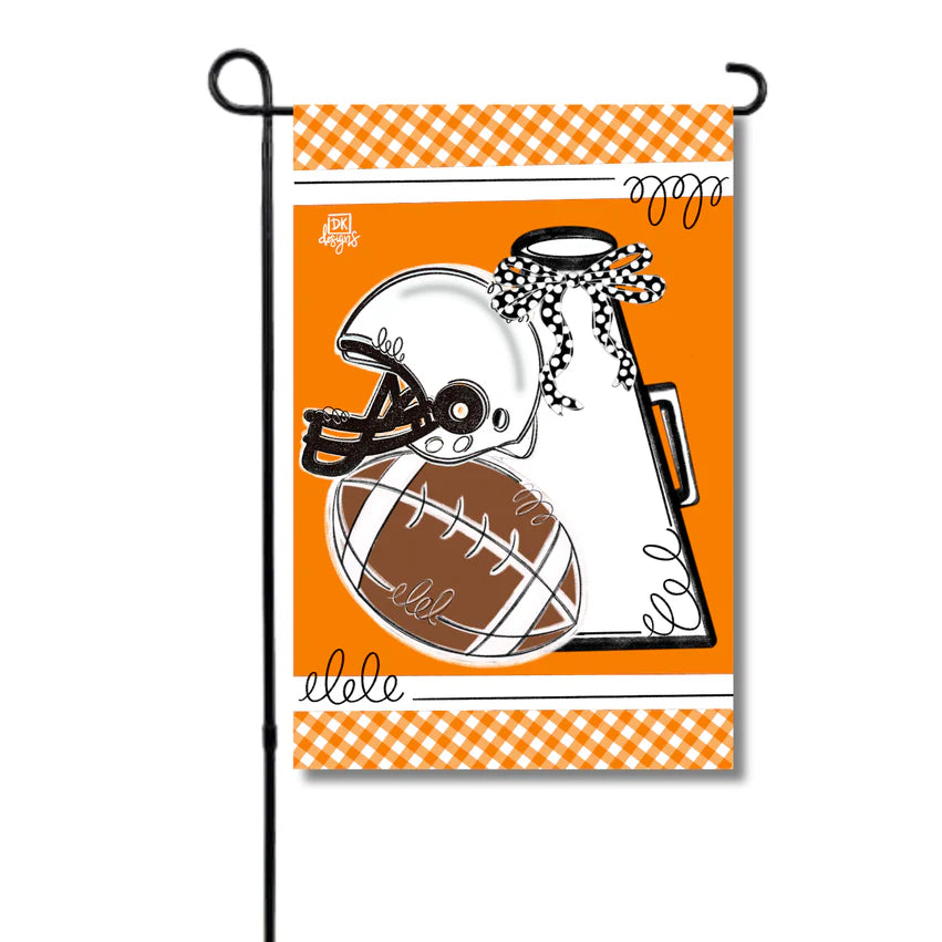 Garden Glam, Orange and White Game Day