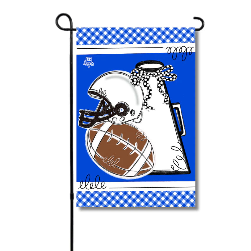 Garden Glam, Blue and White Game Day