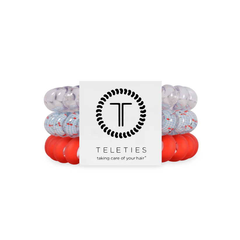 Basket of Cherries Hair Ties Large