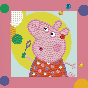 Peppa Pig - Happy Days, Diamond Dotz