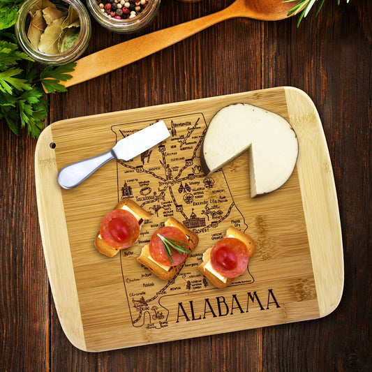 Slice of Life Alabama Cutting Board