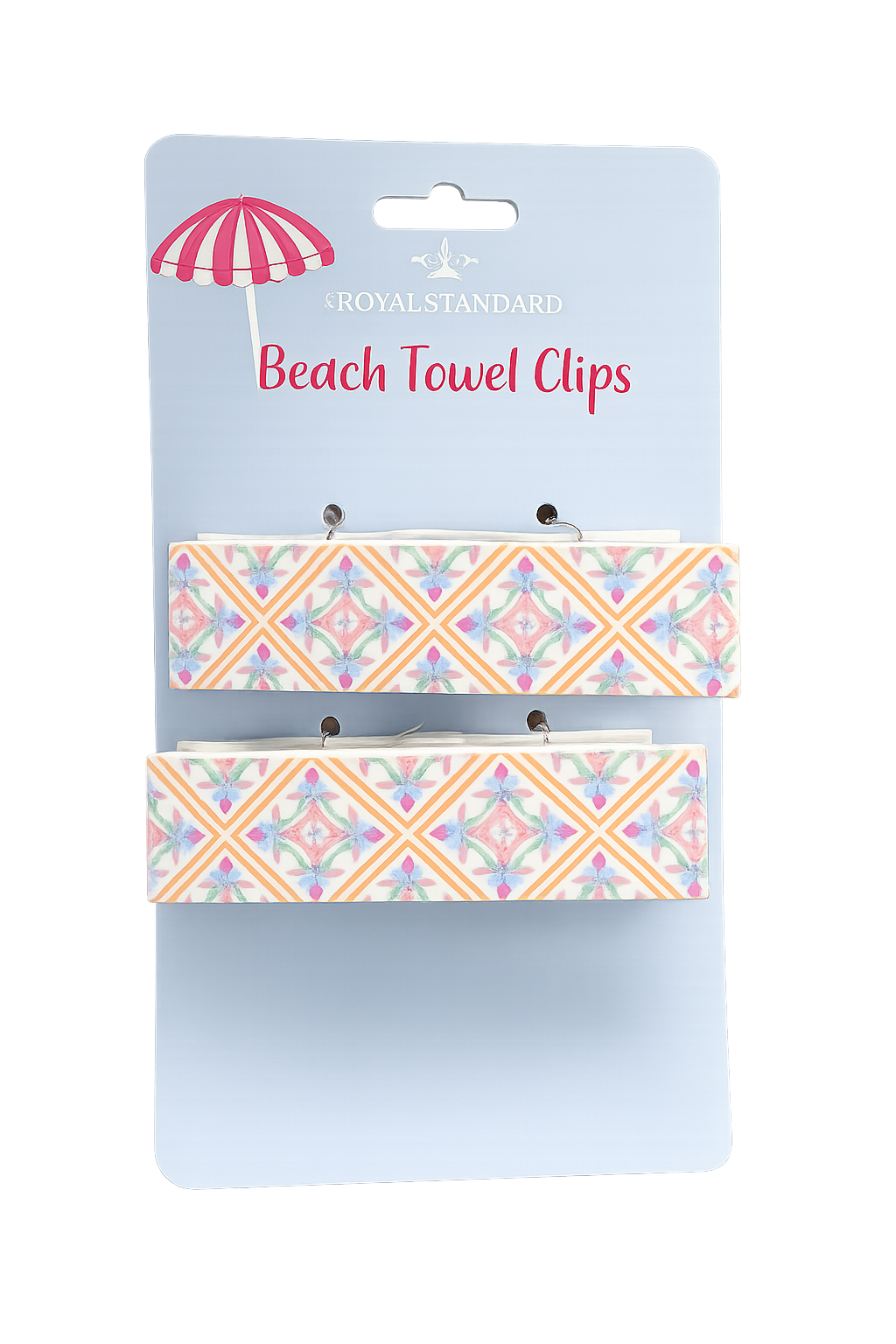 Verona Beach Towel Clip Set