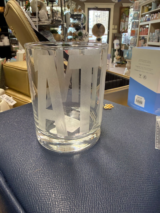 Athens Engraved Rocks Glass