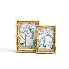 Gold Bamboo Picture Frame 5X7