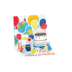 Mini Pop Up Card, Birthday Party