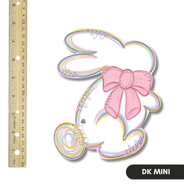 Door Hanger Attachment, White Bunny Mini