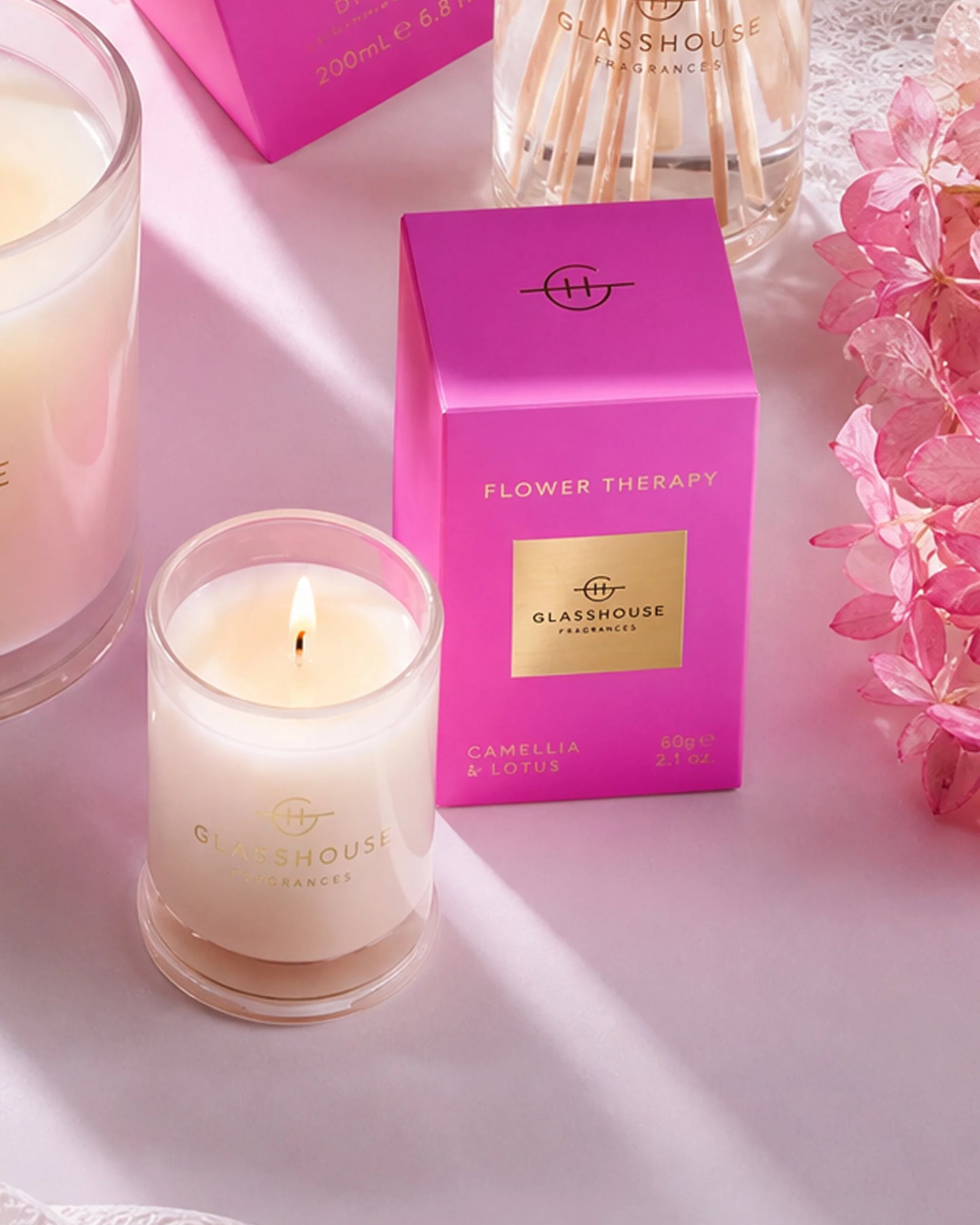 Flower Therapy 2.1 oz Candle