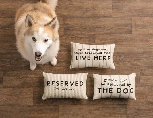 Guest Pet Striped Pillow