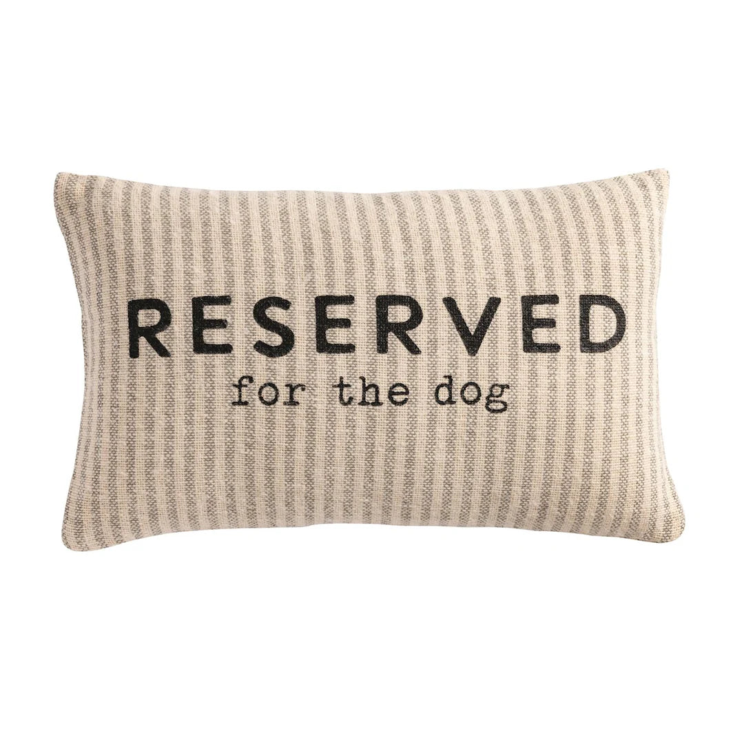 Reserved Pet Striped Pillow