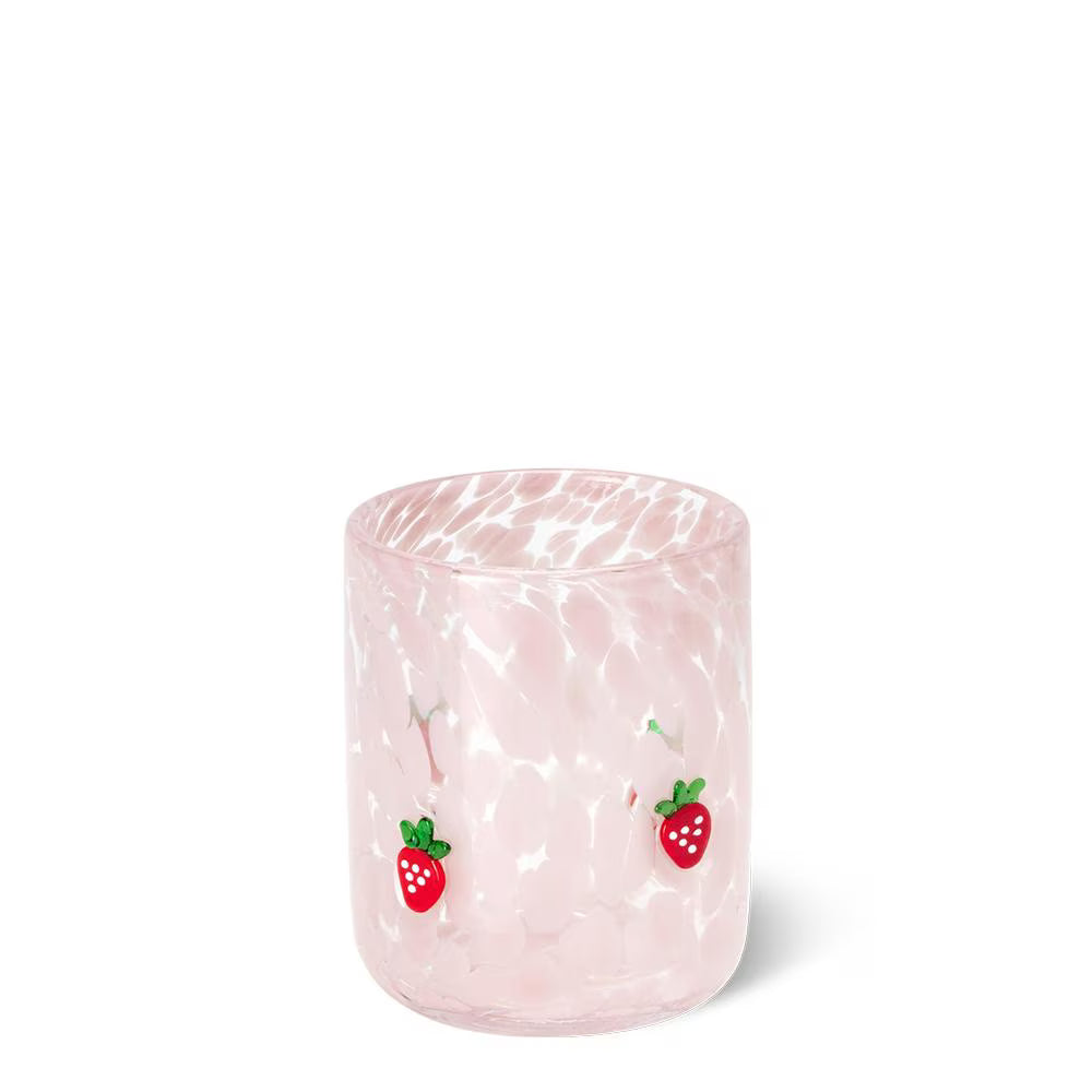 Strawberry Shortcake Charm Glass 17oz