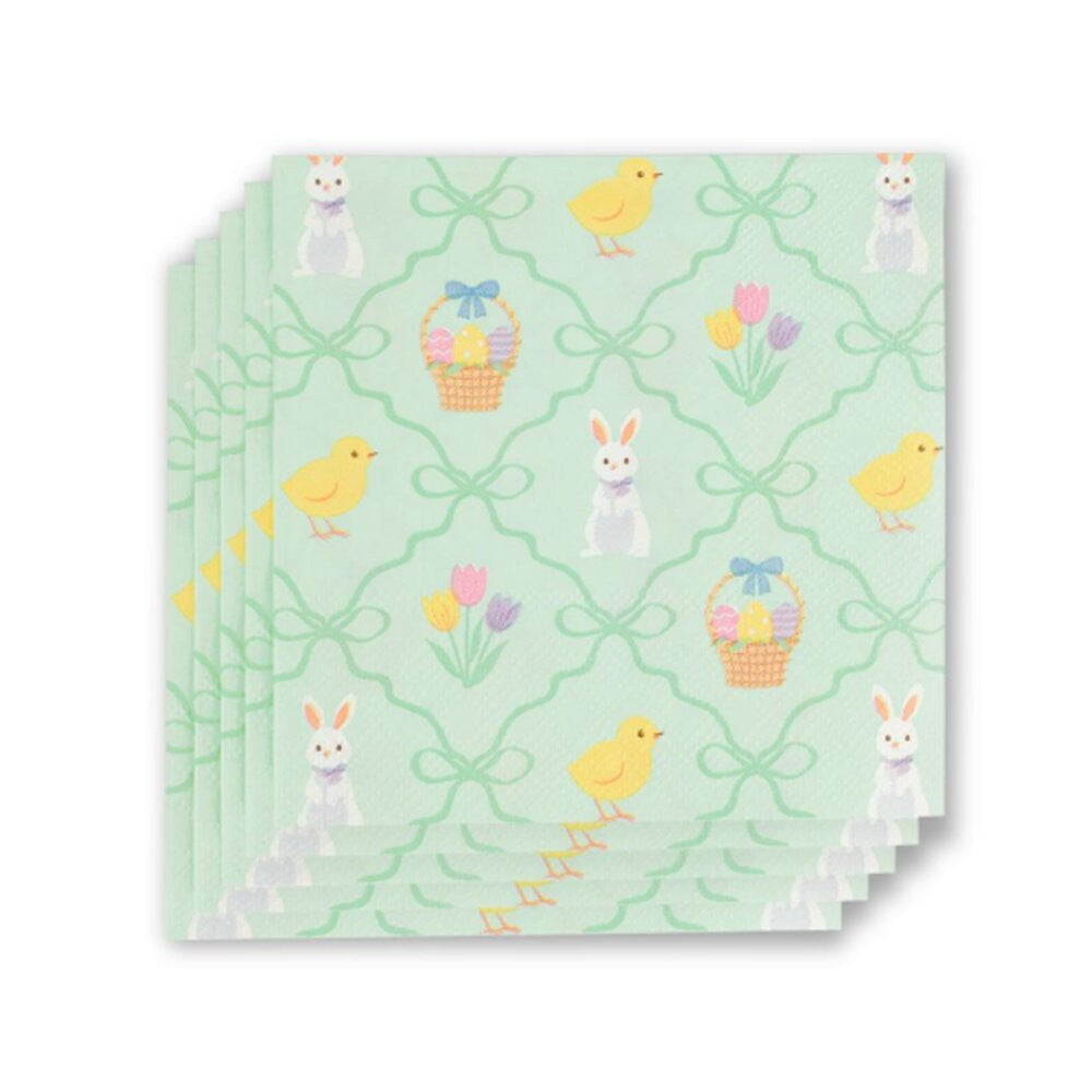 Hoppy Easter Cocktail Napkins