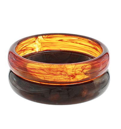 Tortoise Bangle Set