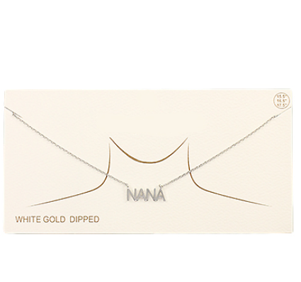 Nana Necklace, Silver