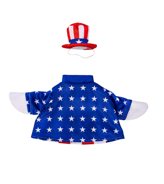 Porch Goose Outfit, Patriotic Suit