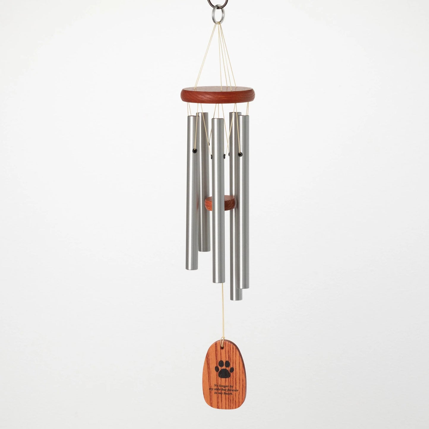 Wind Chime, Paw Print Sympathy