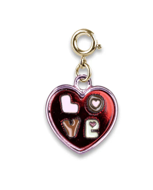 Gold Box of Chocolates Charm