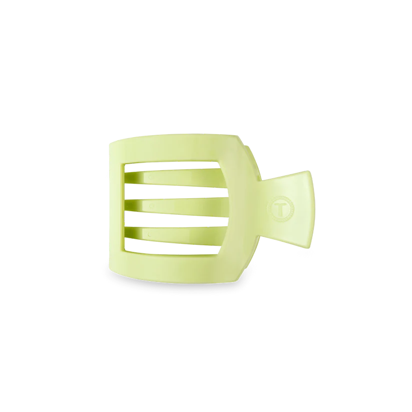 Aloe There! Flat Square Hair Clip Medium