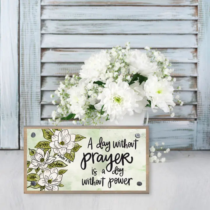 Power In Prayer Happy Block