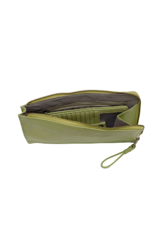 Karina Convertible Wristlet & Wallet Soft Green