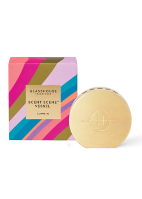 Gold Scent Scene Metal Vessel