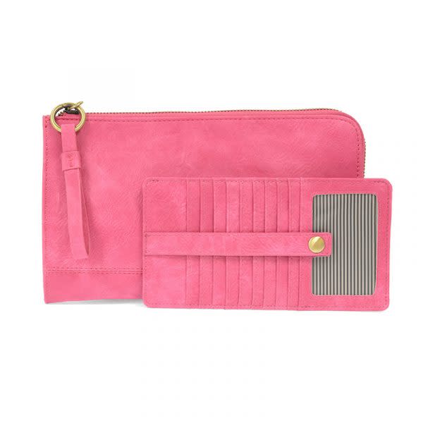Karina Convertible Wristlet & Wallet Vivid Pink