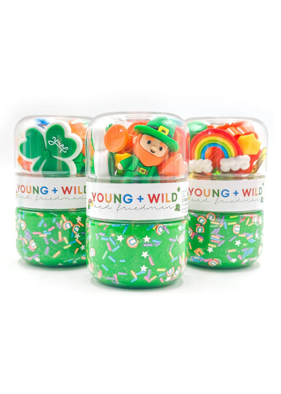 Grab & Go Dough Jar - Leprechaun